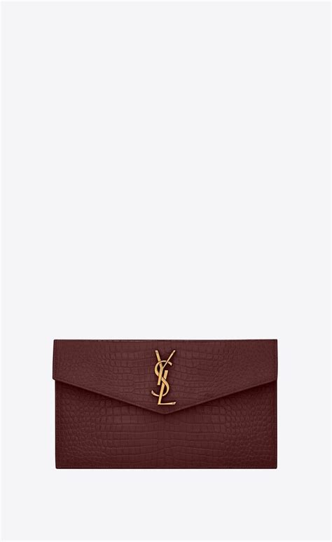 pochette ysl coccodrillo
